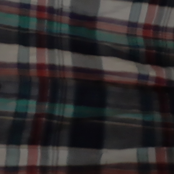 Birds of Paradise by Travata sz xs plaid flannel button down shirt - Picture 3 of 4